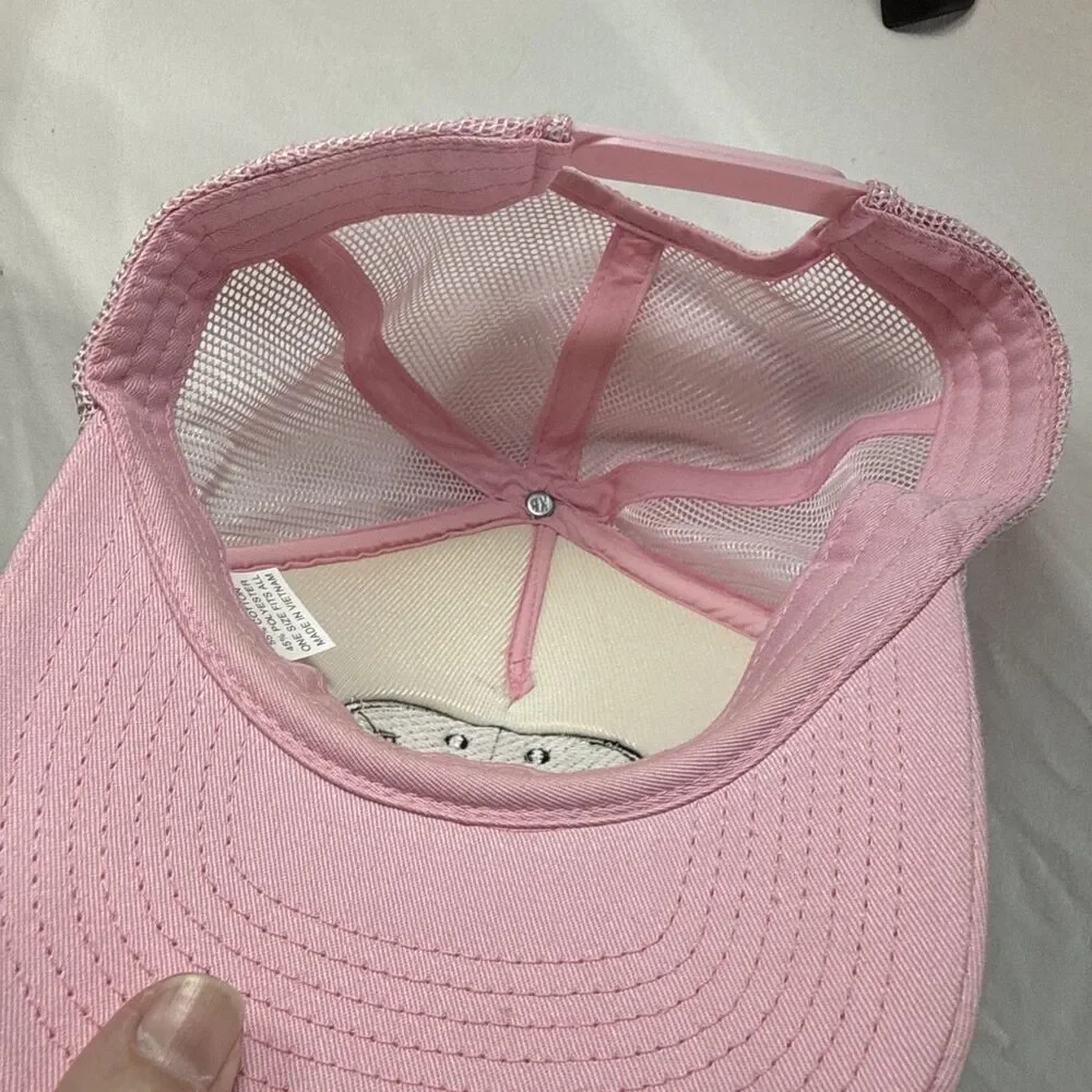 SHEIN Pink Baseball Cap With Design - Picture 10 of 10